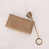 Loewe Metallic Gold Tassel Key Pouch