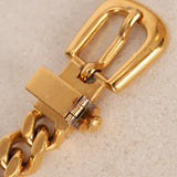 Gucci Curb Chain Gold Belt