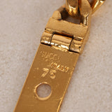 Gucci Curb Chain Gold Belt