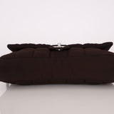 Chanel 2004 Nylon Chocolate Bar Easy Flap Bag