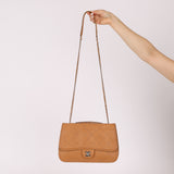 Chanel 2013 Tramezzo Small Toffee Citizen Flap Shoulder Bag