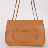 Chanel 2013 Tramezzo Small Toffee Citizen Flap Shoulder Bag