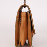 Chanel 2013 Tramezzo Small Toffee Citizen Flap Shoulder Bag