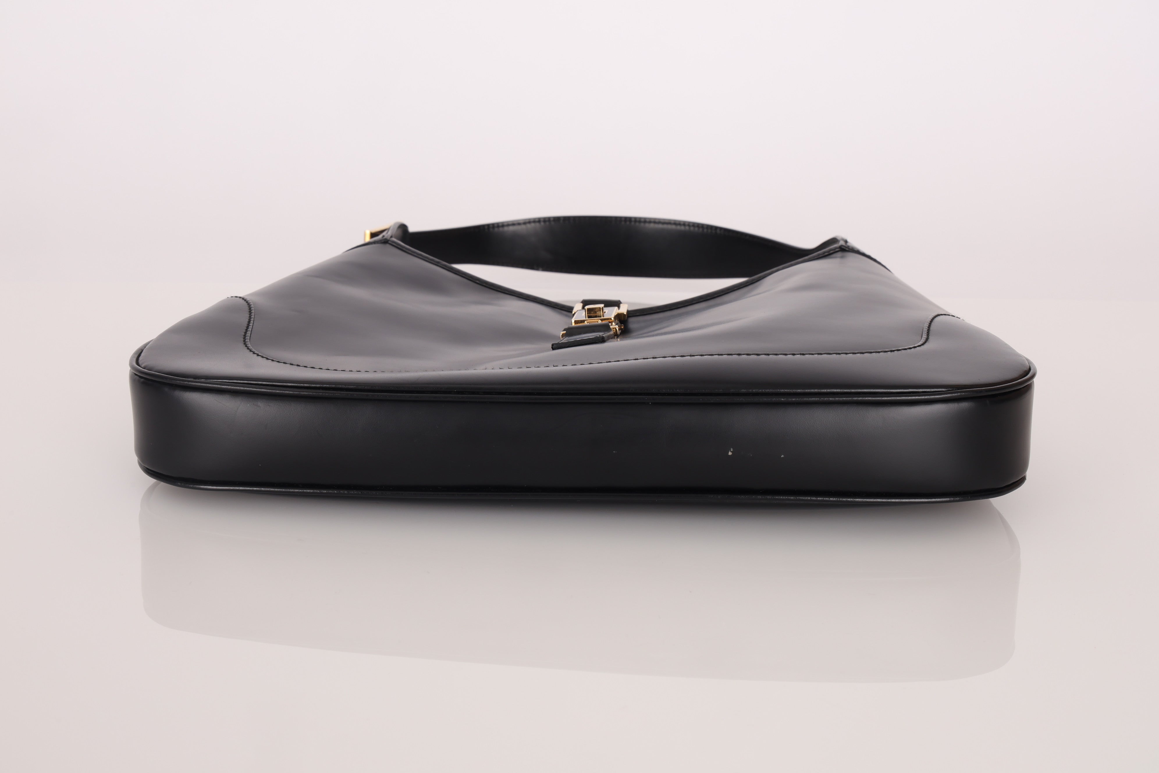Gucci Black Leather Jackie Bag