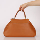Dior 2002 Cognac Saddle Bowling Bag