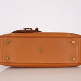 Dior 2002 Cognac Saddle Bowling Bag