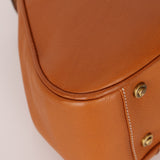 Dior 2002 Cognac Saddle Bowling Bag