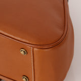 Dior 2002 Cognac Saddle Bowling Bag