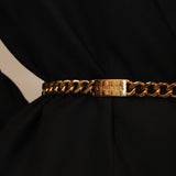 Chanel 1994 Chunky Chain Wax Seal Belt 24k GP
