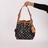 Limited Edition Louis Vuitton x Takashi Murakami Monogram Multicolor Noir Petit Noe