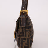 Rare Fendi Zucca Baguette GHW