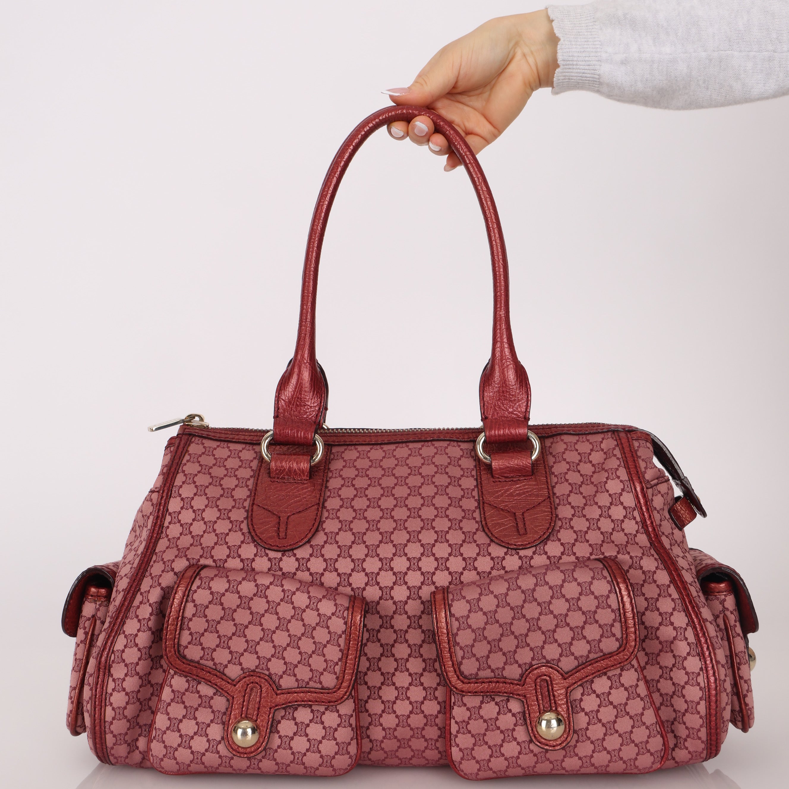 Celine Macadam Cargo Bowling Bag