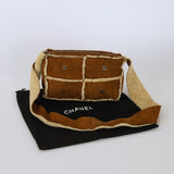 Chanel 2000 Shearling Suede Crossbody