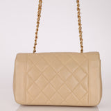 Chanel 1994 Beige Lambskin Small Diana