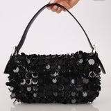 Limited Edition Fendi Sequin Beaded Embellished Baguette