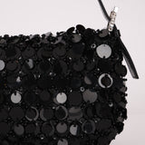 Limited Edition Fendi Sequin Beaded Embellished Baguette