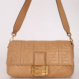 Fendi 1974 Zucca Embossed Baguette