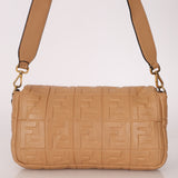 Fendi 1974 Zucca Embossed Baguette