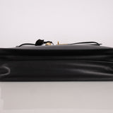 Hermès 2000 Noir Box Kelly Dépêches 38 GHW
