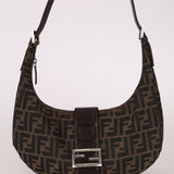 Fendi Zucca Small Croissant Bag