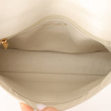 Rare Chanel 2002 Iridescent Caviar Turnlock Single Flap Bag 24k GP