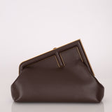 Fendi Chocolate First Small Clutch