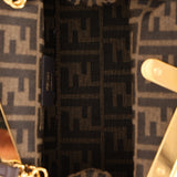 Fendi Chocolate First Small Clutch