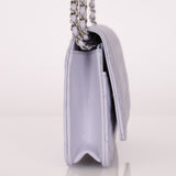 Chanel 21K Lavender Caviar Wallet on Chain