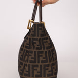 Fendi Zucca Small Handle Tote