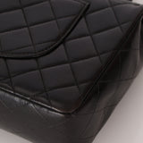 Rare Chanel 1996 Lambskin East West Kelly Top Handle SHW
