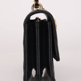 Limited Edition Chanel 2022 Caviar Wallet On Chain with Bag Charm