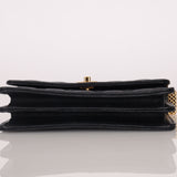 Limited Edition Chanel 2022 Caviar Wallet On Chain with Bag Charm