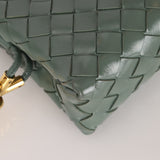Bottega Veneta Mini Loop Intrecciato Polished Leather Camera Bag