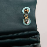 Chanel 2013 Emerald Soft Medium Elegence Flap Bag