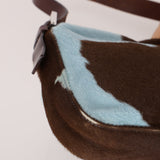 Rare Fendi Ponyhair Cow Print Baguette