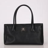 Chanel 2014 Caviar Black Cerf Executive East West Small Tote
