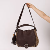 Gucci GG Canvas Techno Horsebit Crossbody Bag