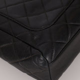 Vintage Chanel 1996 Caviar Turnlock Shoulder Bag