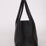 Chanel 2014 Caviar Black Cerf Executive East West Small Tote