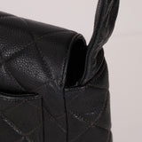 Vintage Chanel 1996 Caviar Turnlock Shoulder Bag