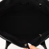 Chanel 2014 Caviar Black Cerf Executive East West Small Tote