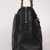 Chanel 1995 Medium Caviar Timeless Zip Tote 24K GP