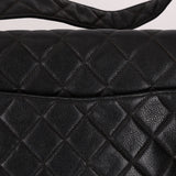 Vintage Chanel 1996 Caviar Turnlock Shoulder Bag