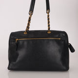 Chanel 1995 Medium Caviar Timeless Zip Tote 24K GP