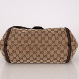 Gucci GG Canvas Techno Horsebit Crossbody Bag