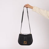Fendi C’mon Black Medium Shoulder Bag