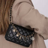 Chanel 2020 Coco Charms Wallet on Chain