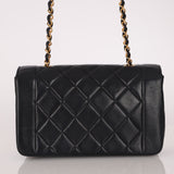 Chanel 1996 Lambskin Small Diana Bag 24K GP