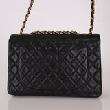 Chanel 1994 XL Logo Lambskin Jumbo Single Flap