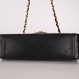 Chanel 1994 XL Logo Lambskin Jumbo Single Flap